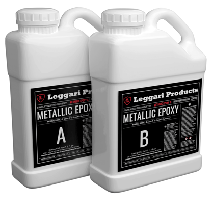 Leggari Products - Metallic Epoxy 1.5 Gallon Kit