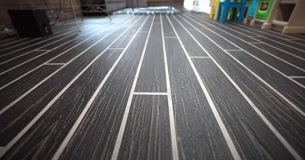 The final look of the Leggari hardwood concrete overlay system are simply stunning!