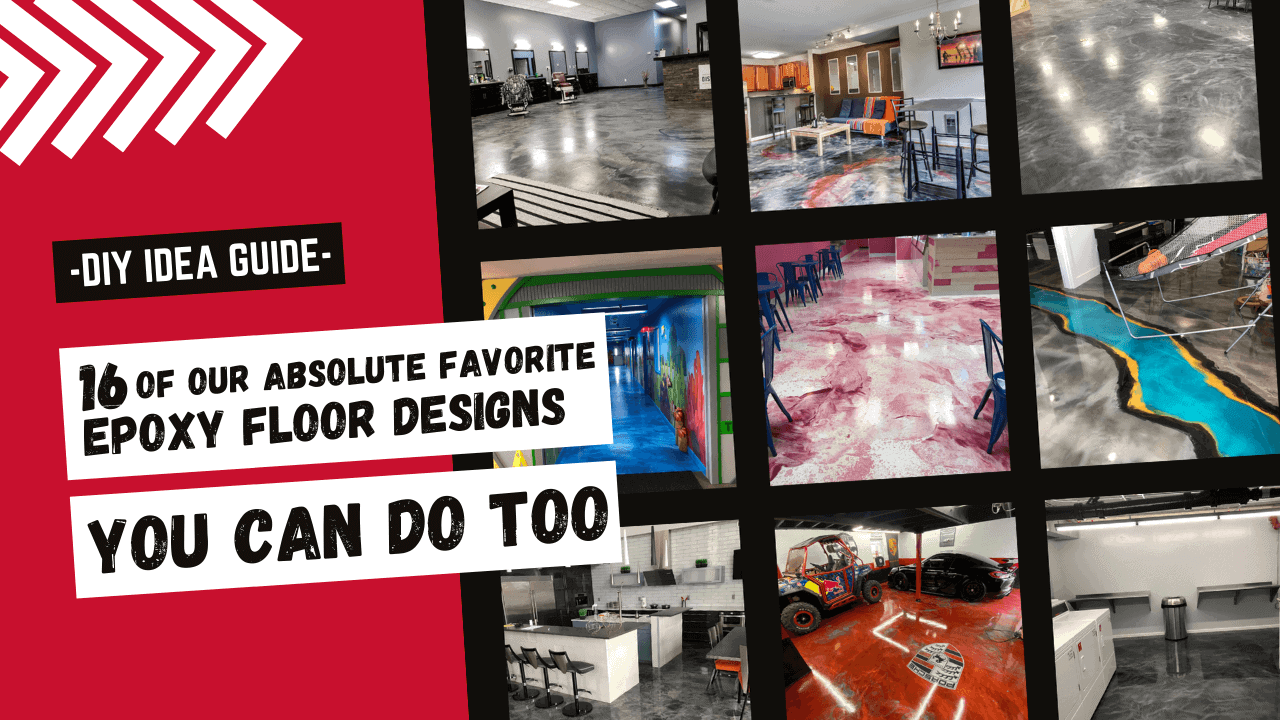 16 Epoxy Floor Designs You Can Do Too