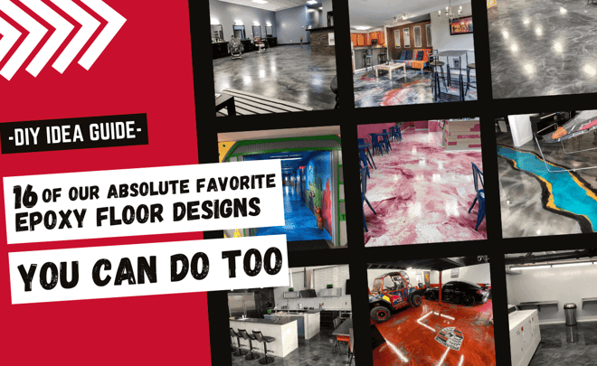 16 Epoxy Floor Designs You Can Do Too