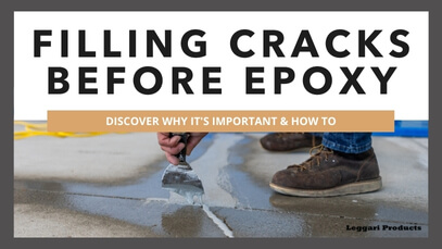 Filling Cracks Before Epoxy - Discover Why It's Important + How To